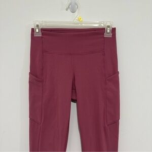 Lululemon Speed Up Tight *Full-On Luxtreme Pink Leggings Size 4 Moss Rose